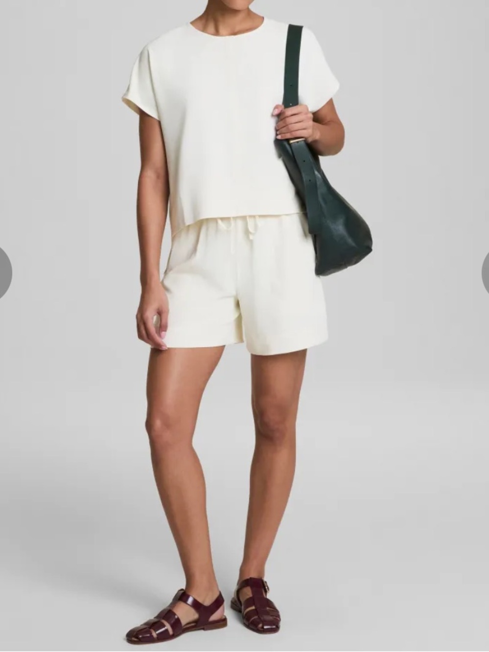 NWT Spanx Carryon Tee and Carryon Shorts SET - Picture 1 of 16